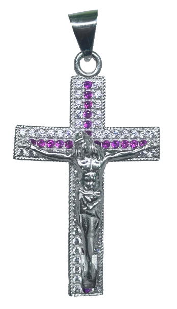 Cruz piedras con Cristo
